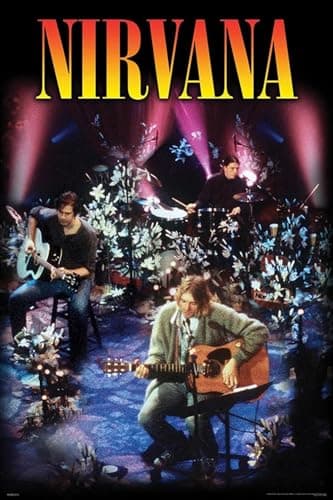 Nirvana Unplugged Poster Review: 24x36 Officiële Kunst