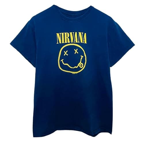 Nirvana T-Shirt Review: Officiell Gult Smiley Logo 2024