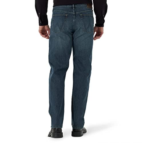 Wrangler Free-to-Stretch Relaxed Fit Jean Marine