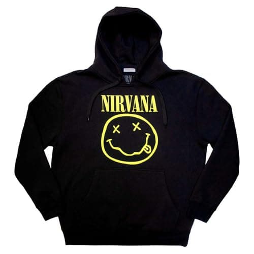 Nirvana Yellow Grunge Face Hoodie – Är den värd att köpa?