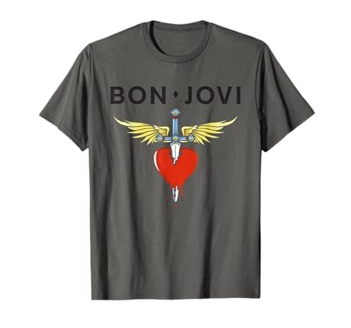 Bon Jovi Heart Dagger T-Shirt Review – Äkta Licensierad Merch