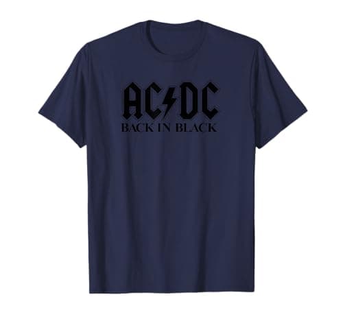 Camiseta AC/DC Back in Black: Análisis Completo 2025