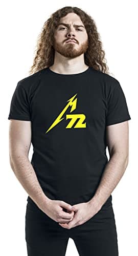 Metallica T Shirt M72 Strobes Band Logo Official Mens Black Size M