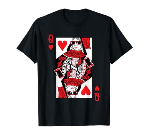 Queen of Hearts T-Shirt Review: Solid Card-Game Graphic Tee?
