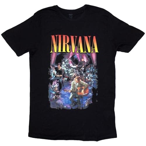 Nirvana Unplugged T-Shirt Review: Official Black Band Merch for Women