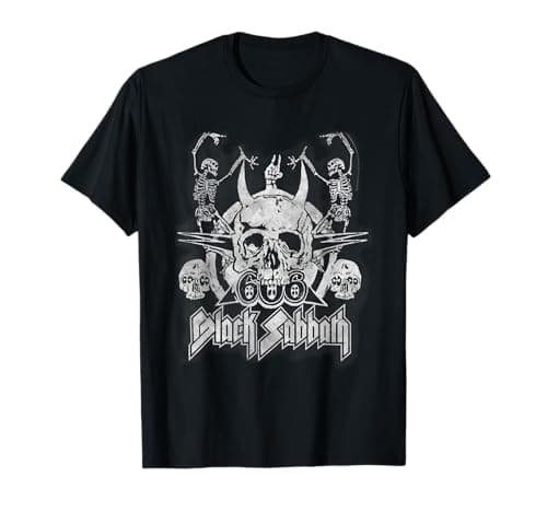 Black Sabbath Official Vintage Dancing Skeletons T-Shirt Review