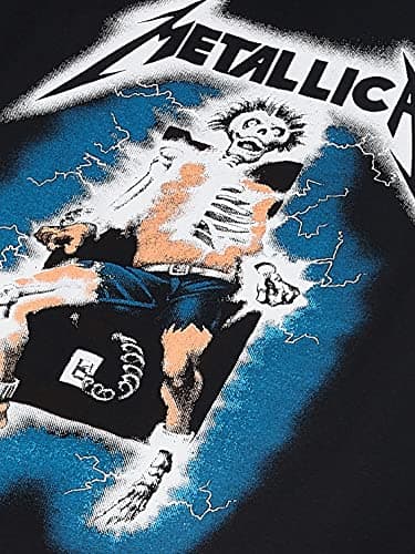 Metallica Ride The Lightning T-Shirt, Large, Black