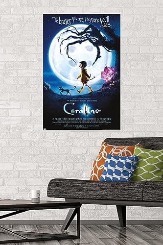 Coraline - Braver One Sheet Wall Poster, 34L" x 22.4W", Unframed Version