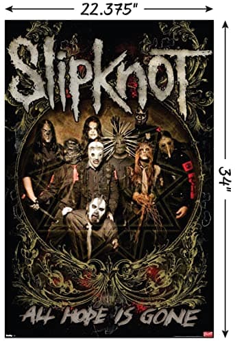Slipknot - Hope Is Gone Wall Poster, 34L" x 22.4W", Unframed Version