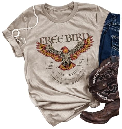 Camiseta Country Concert Mujer – LANMERTREE Vintage Review 2025