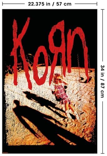 Korn - The First Album Swing Wall Poster, 34L" x 22.4W", Unframed Version